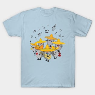 Mariachi hedgehogs T-Shirt